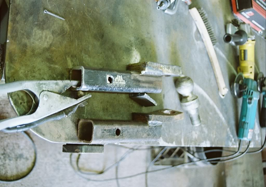 Home made trailer hitch...