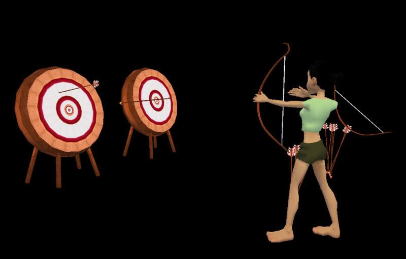 (RB71) Animated Archery Pose