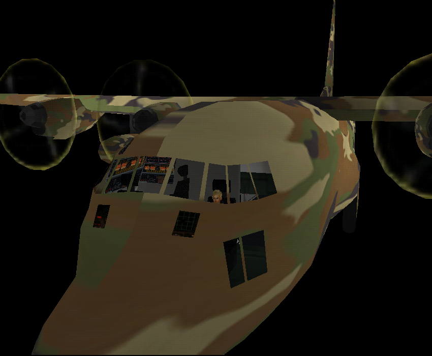 (RB71) C-130 Hercules Cargo Airplane!