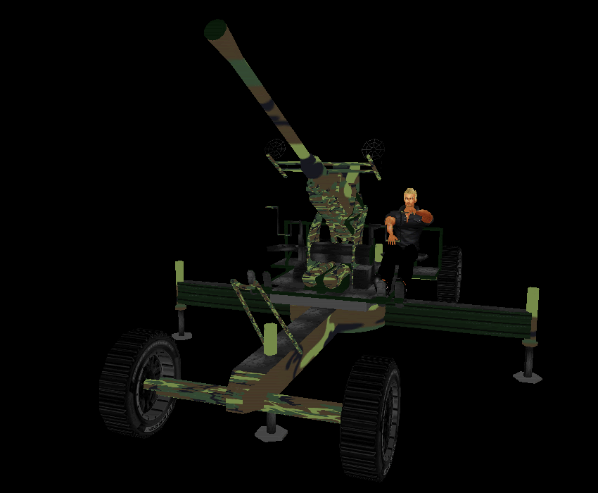 (RB71) Mobile Artillery Canon - No sounds and No Animations!