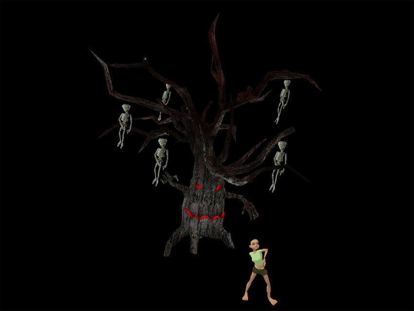 (RB71) Halloween Dancing Tree #2!