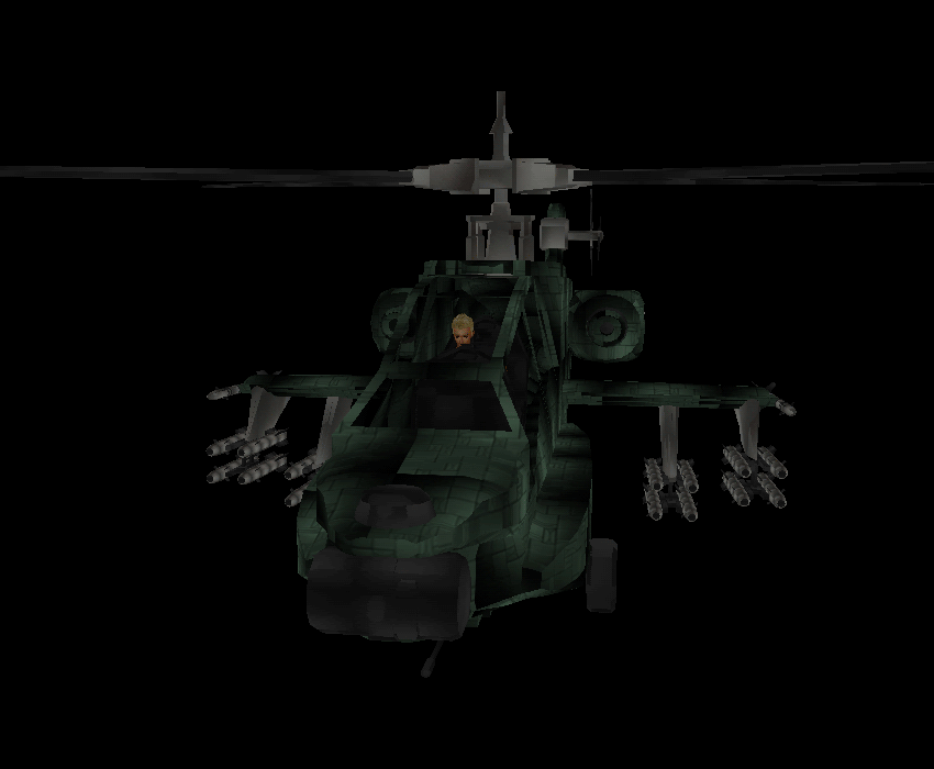 (RB71) Apache Gunship - Helicopter - Animated w/Keywords!