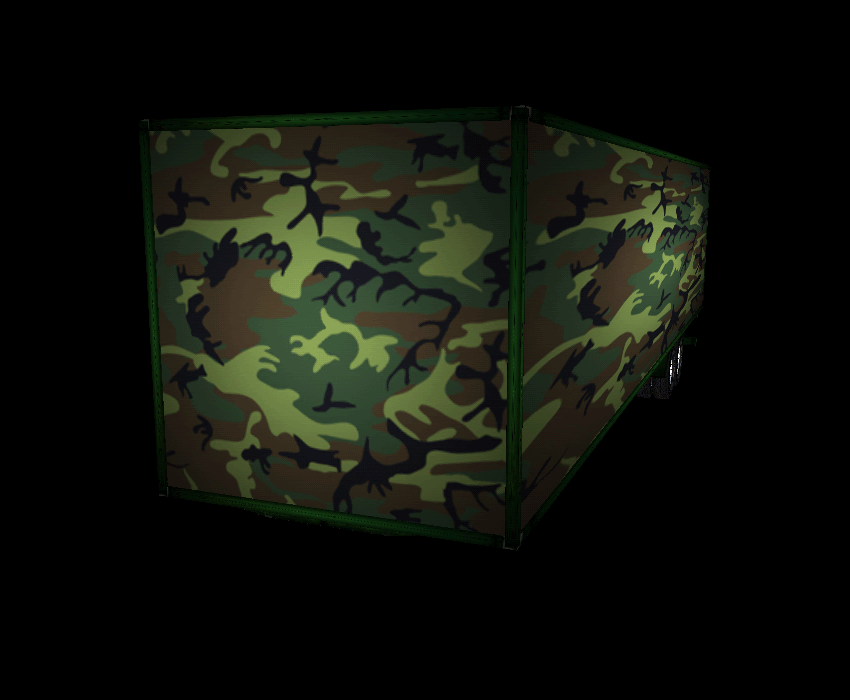 (RB71) Semi Talier #4 - Military Version - Camoflage!