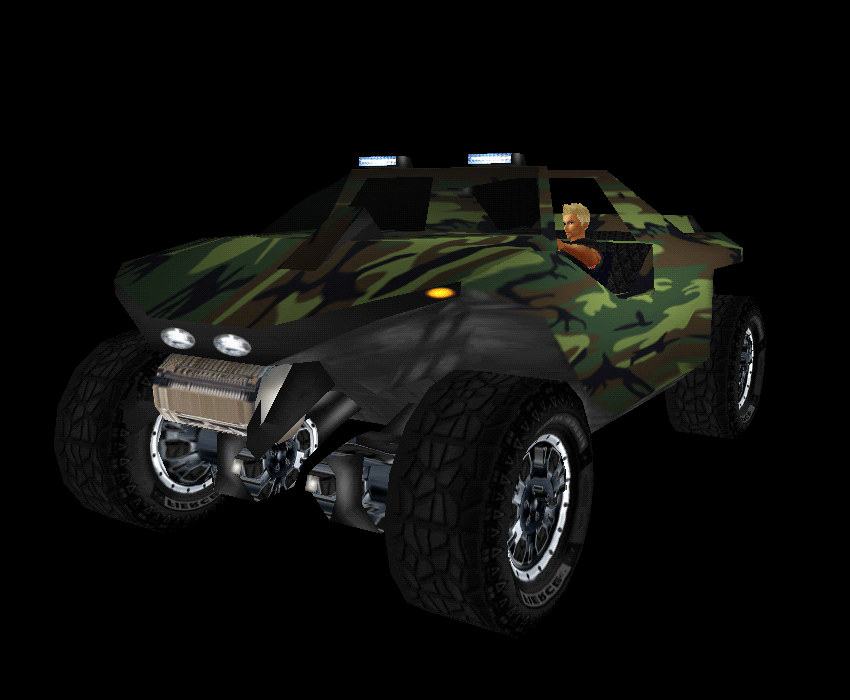 (RB71) Military Warthog / Dune Buggy - Camoflage!