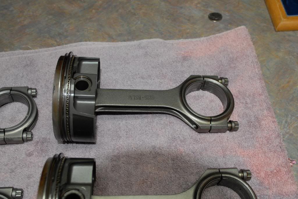 Lightly Used Mahle Pistons and Eagle Rods CorvetteForum