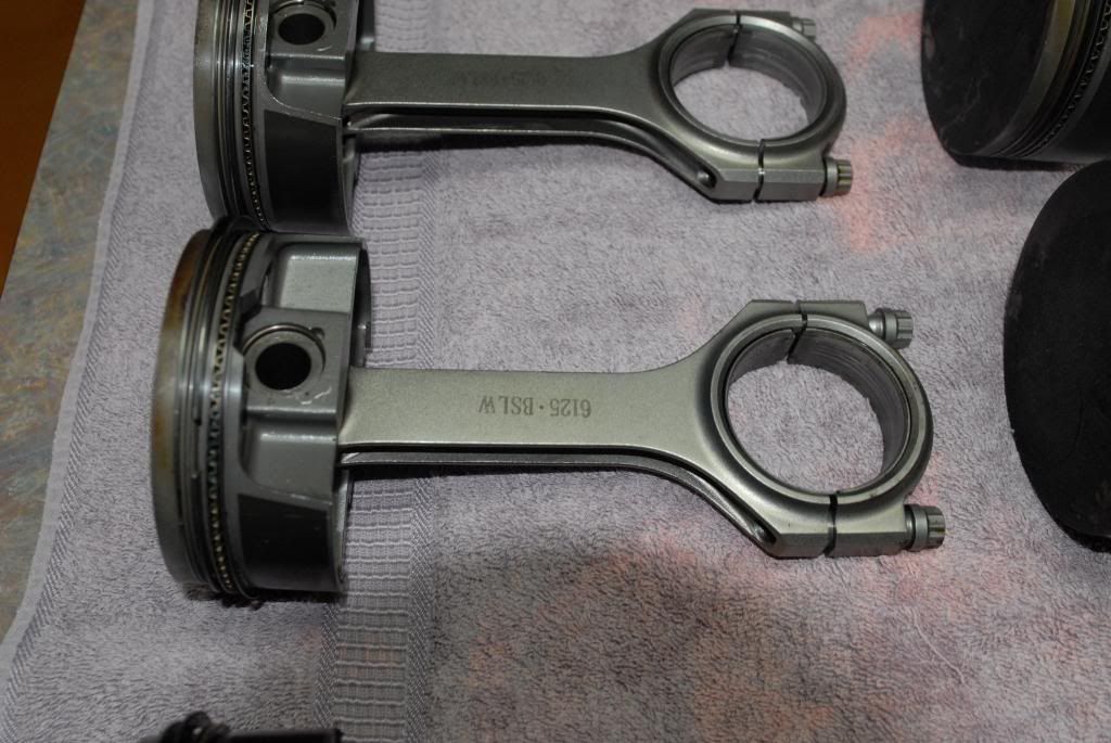 Lightly Used Mahle Pistons and Eagle Rods CorvetteForum