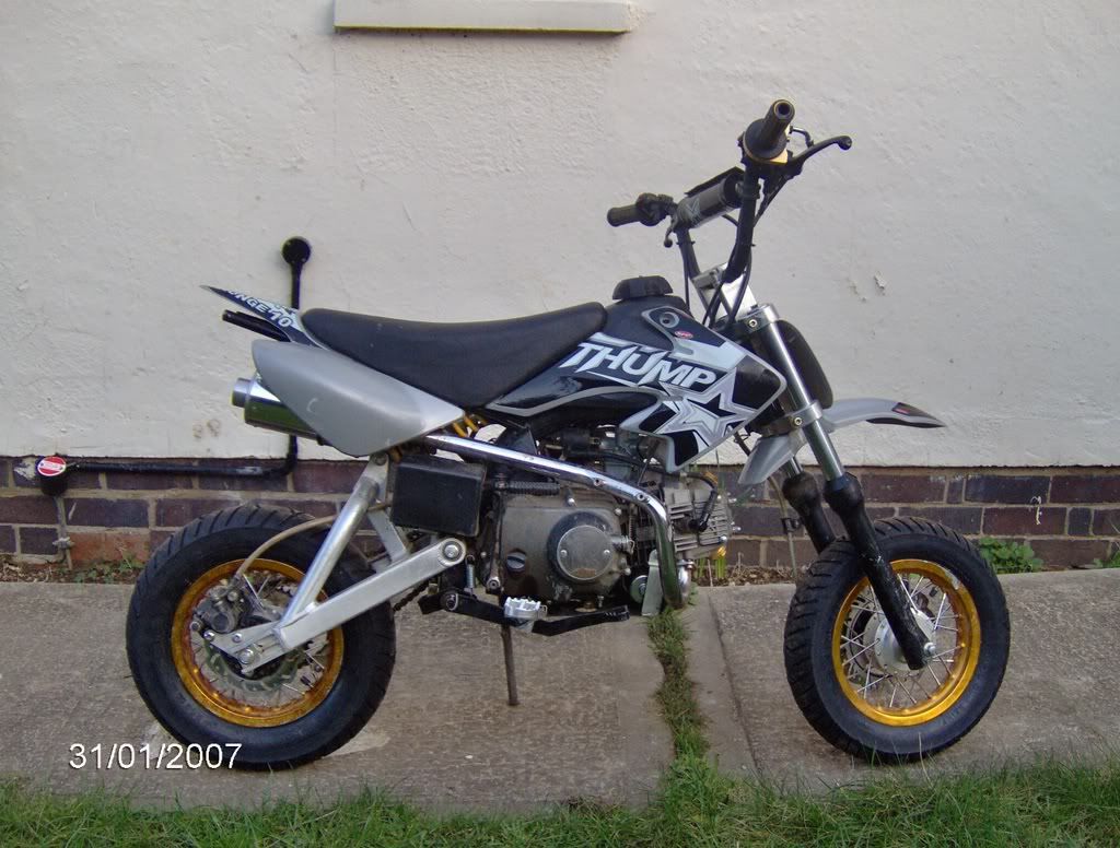 thumpstar 110 pit bike