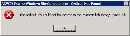 Sophos Error
