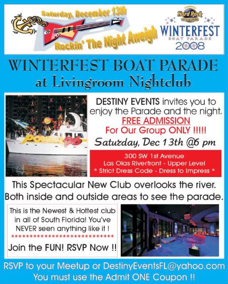 las olas riverfront clubs on Winterfest Boat Parade   Living Room Nightclub  Las Olas Riverfront