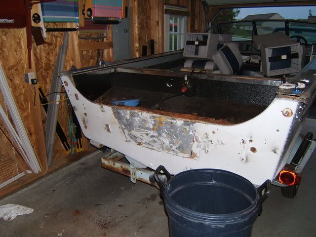 Aluminum boat transom replacement progress and questions Page: 1 ...