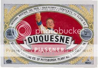 DUQUESNE PILSENER BEER fridge magnet 02 BEER  