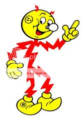 REDDY KILOWATT fridge magnet 02 CER  