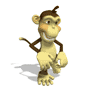 A monkey