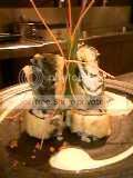 Tempura Sushi with Fried Somen