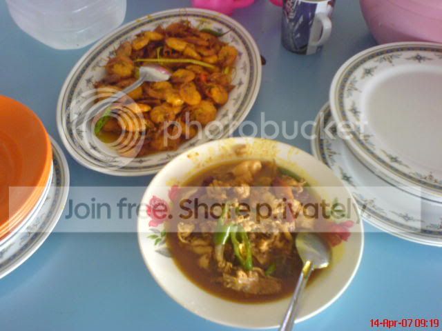 Bali Style BBQ Shrimp and Curry