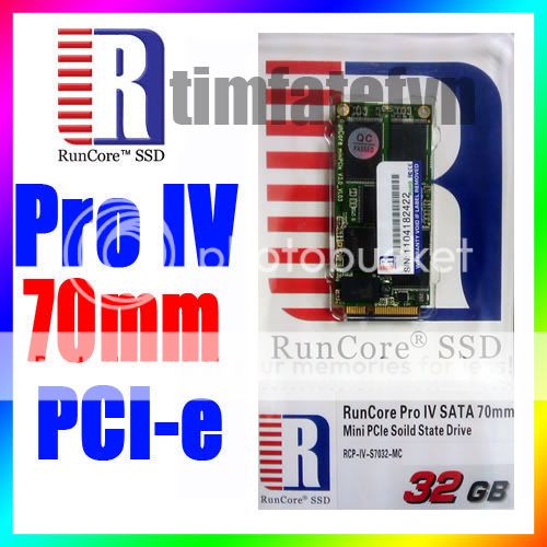 Runcore PCI E 32GB SSD for eee pc 900 S101 900A laptop  