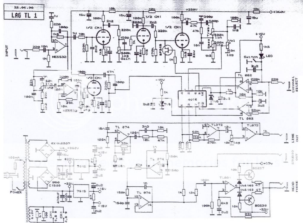 freestompboxes.org • View topic - LAG Spitfire TL-1 Preamp