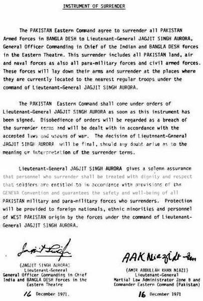 surrender document