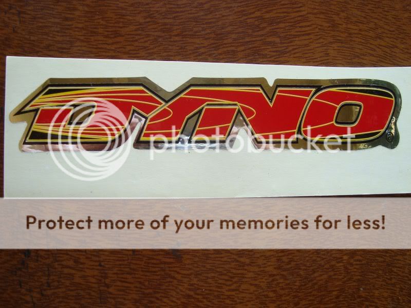 new old stock 1980 s gt dyno bmx bike decal